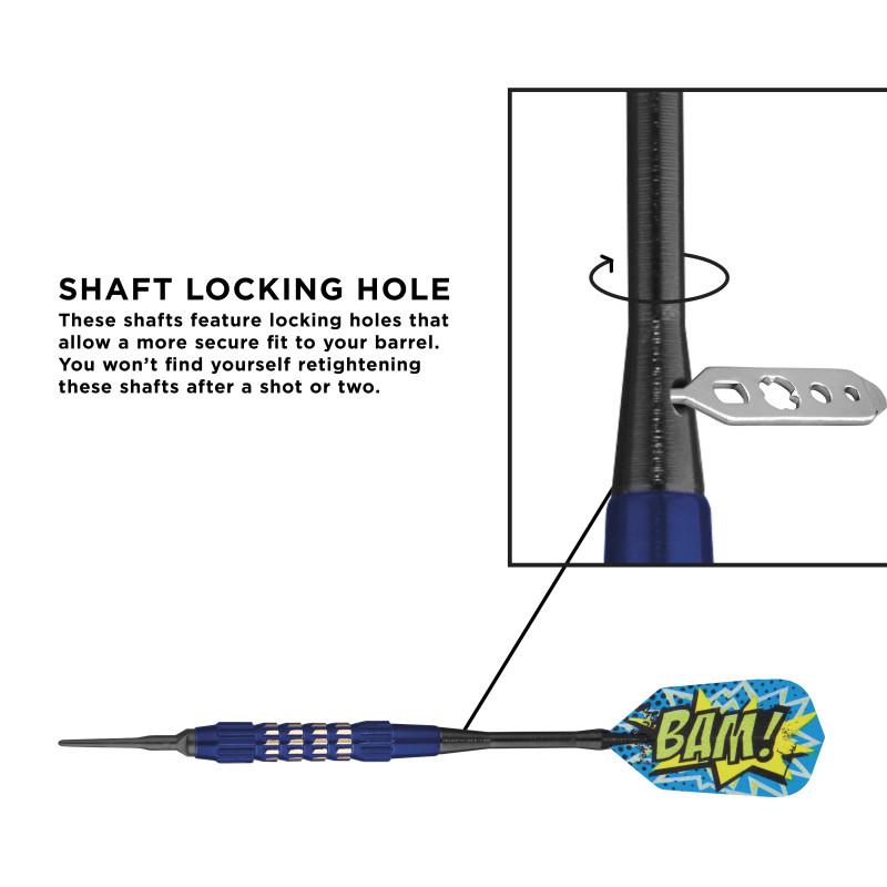 Viper Comix BAM! Darts Soft Tip Darts Blue 18 Grams