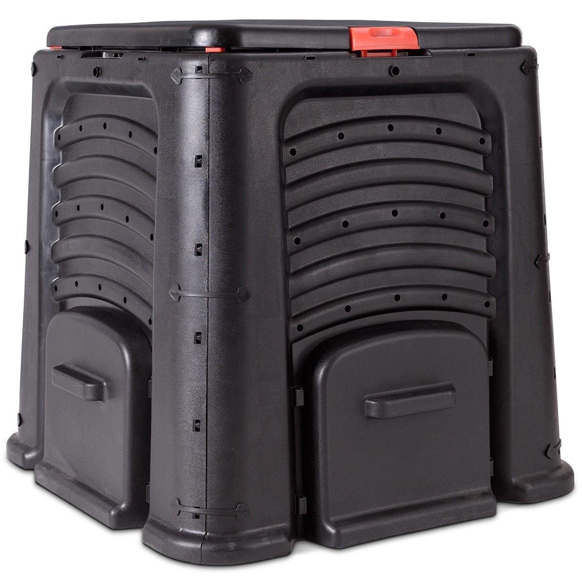 115 Gallon Garden Compost Bin Grass Food Trash Fertilizer Barrel