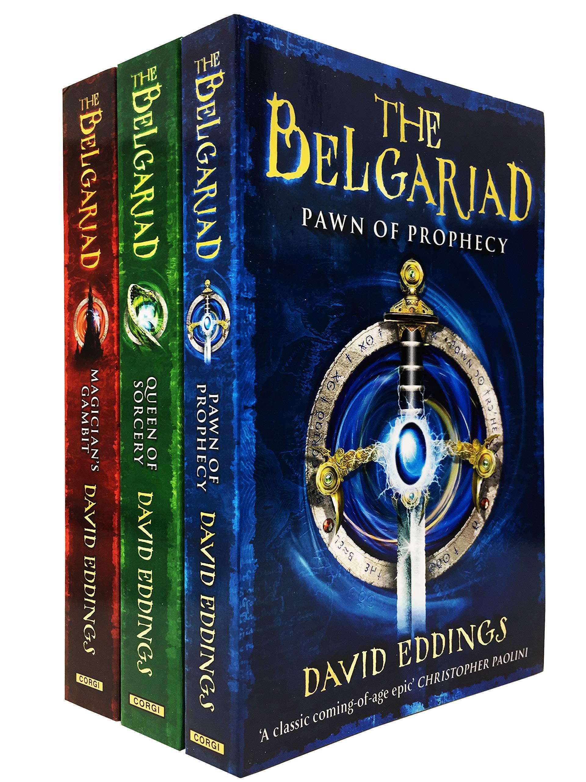 The Belgariad 3 Books Collection Set by David Eddings - Papeback - Young Adult