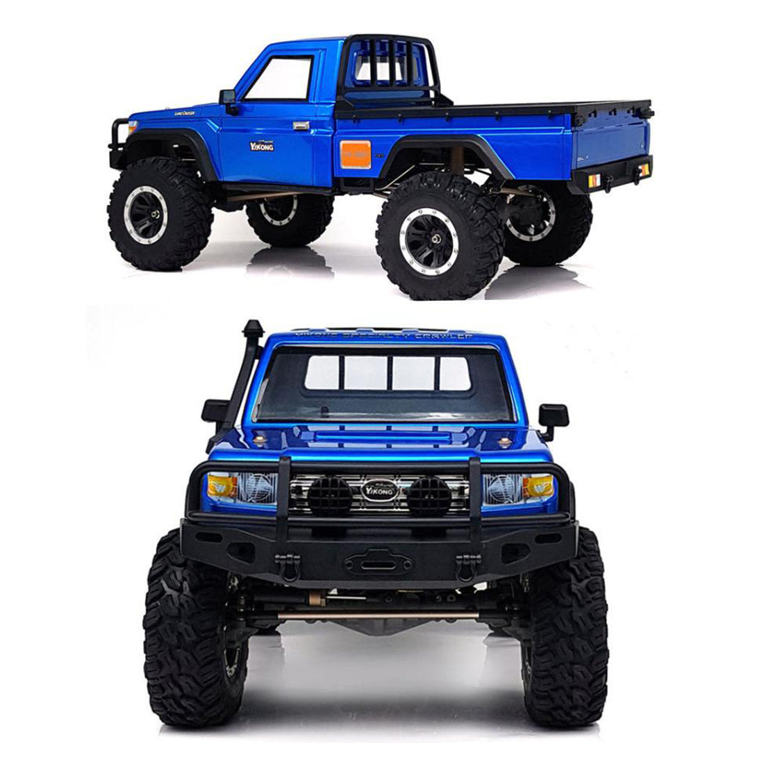 YK 4081PRO 1/8 2.4G 6CH 4WD Off-road Vehicle RC Pickup Truck Professional Crawler Car