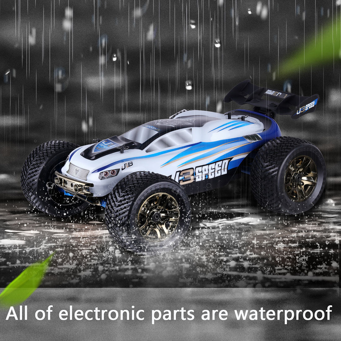 JLB Racing J3 SPEED 1/10 4WD 2.4G 120A Off-road Brushless ESC Waterproof RC Truggy Remote Control Racing Truck - RTR