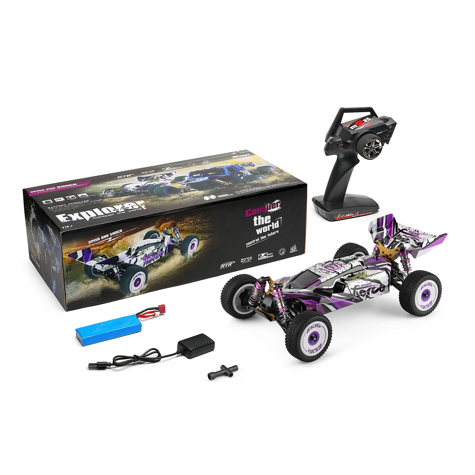 WL Racing 1/12 60KM/h 2.4G 4WD RC Car with Remote Controller Racing Car RC Vehicle Toy