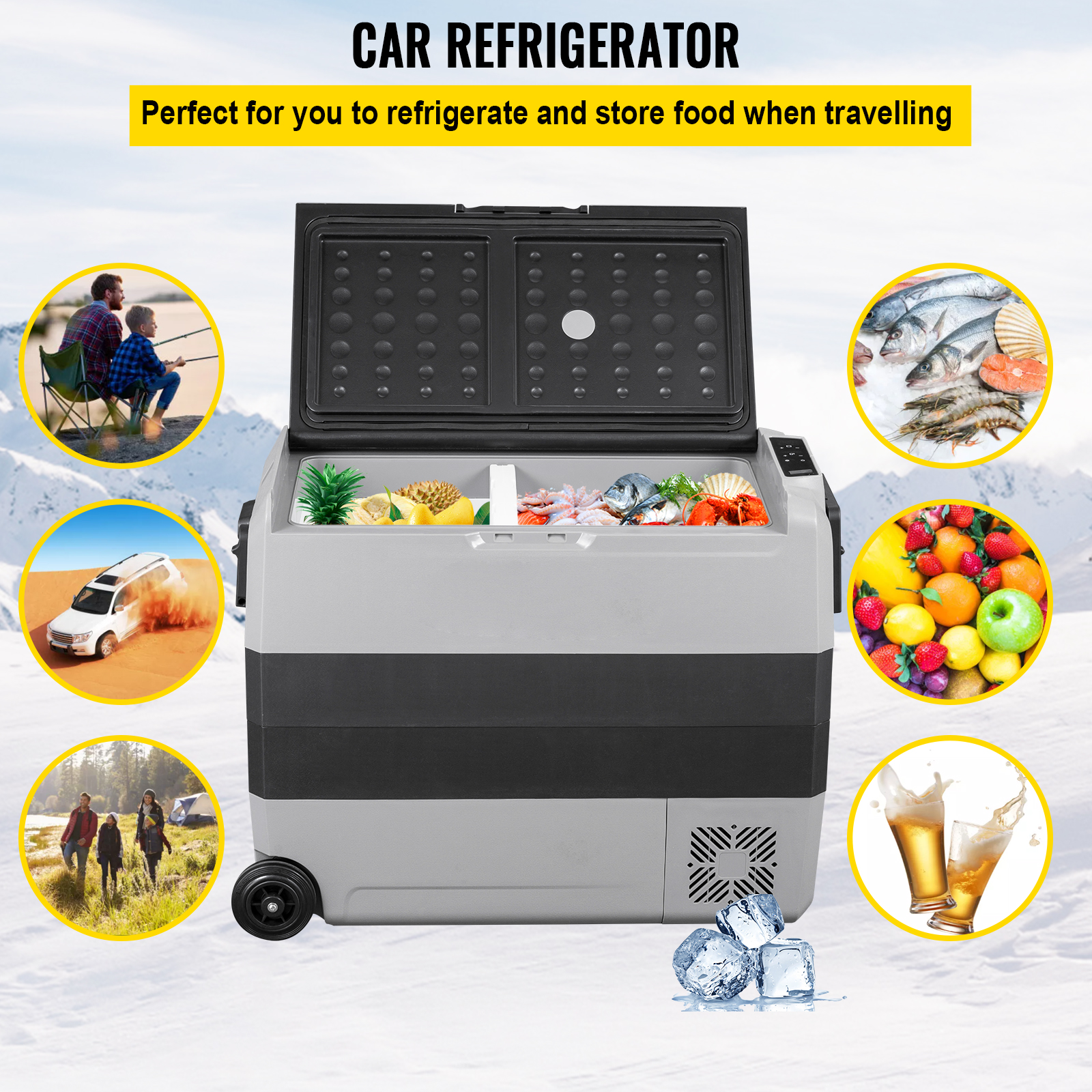 🔥Hot Sale Now🔥 Super cooling car refrigerator