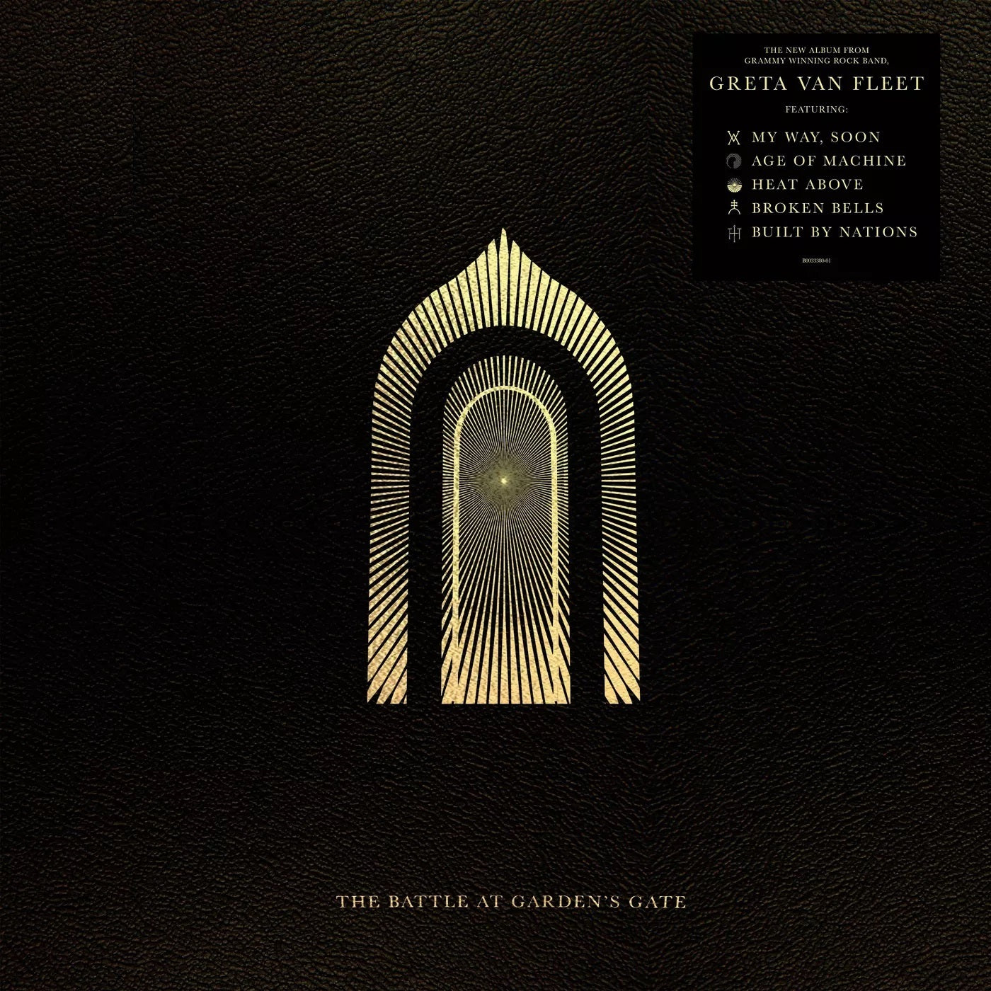 Greta Van Fleet - The Battle at Garden’s Gate Exclusive Transparent Green 2xLP Vinyl Record