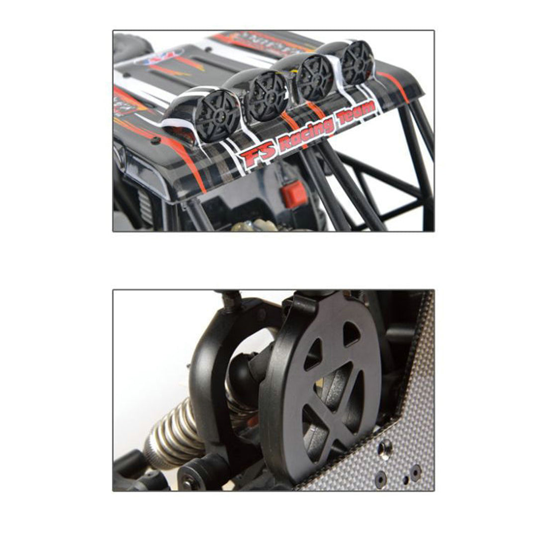 FS Racing 11903 1:5 80KM/H RC Car 2.4G 4WD High-speed Desert Off-road Vehicle with 30cc Gasoline Engine