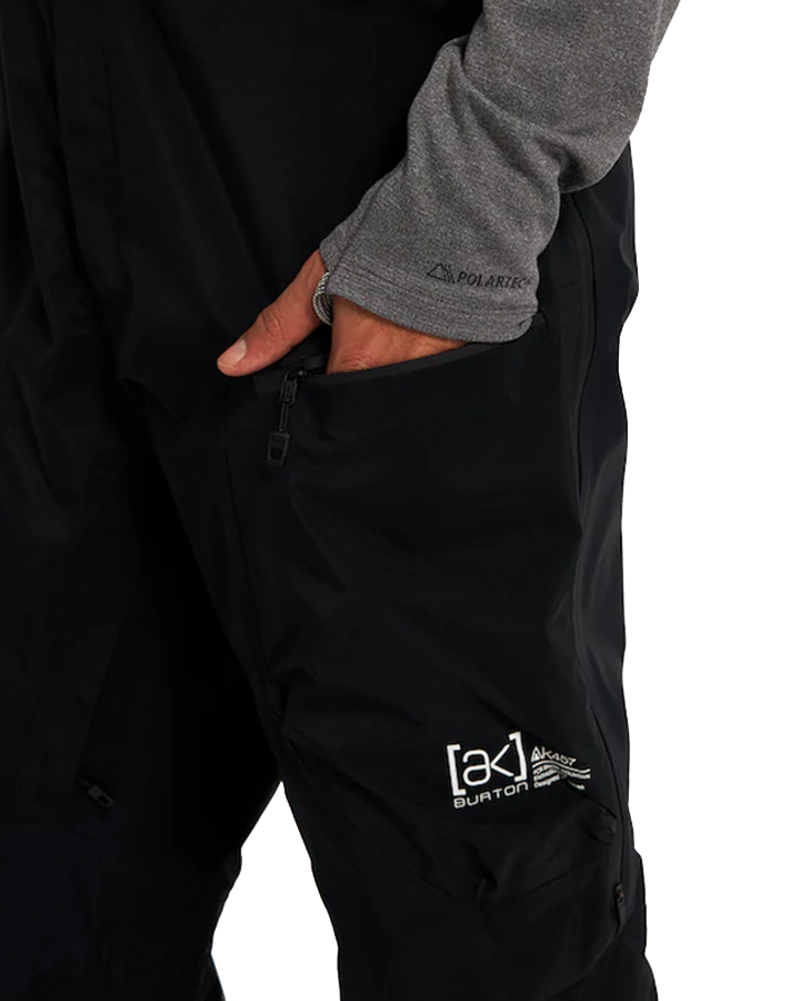 Burton Men's [ak]® Japan Guide Gore-Tex Pro 3L Hi-Top Bib Pants - True Black