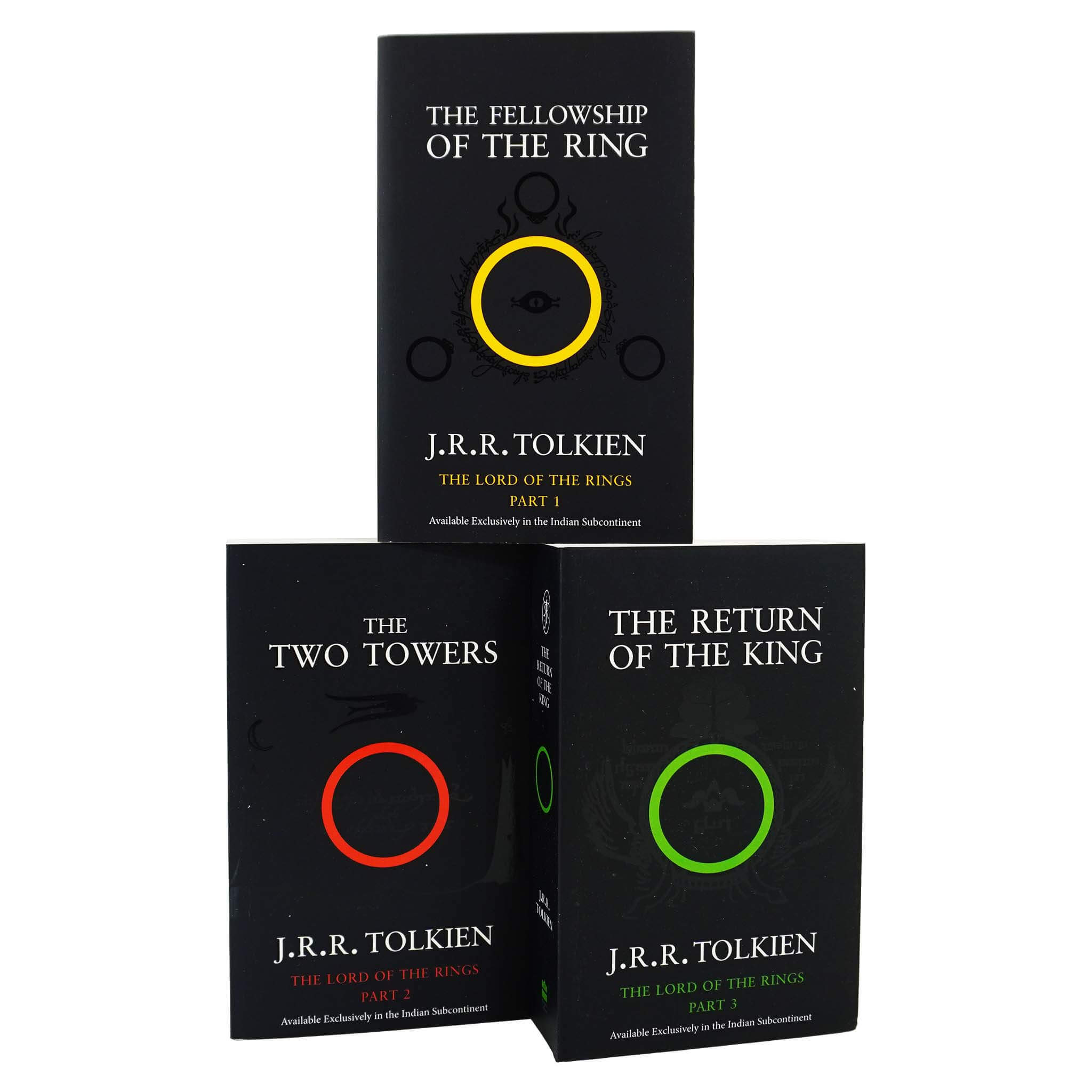 The Lord of the Rings by J.R.R. Tolkien 3 Books Box Set - Fiction - Paperback