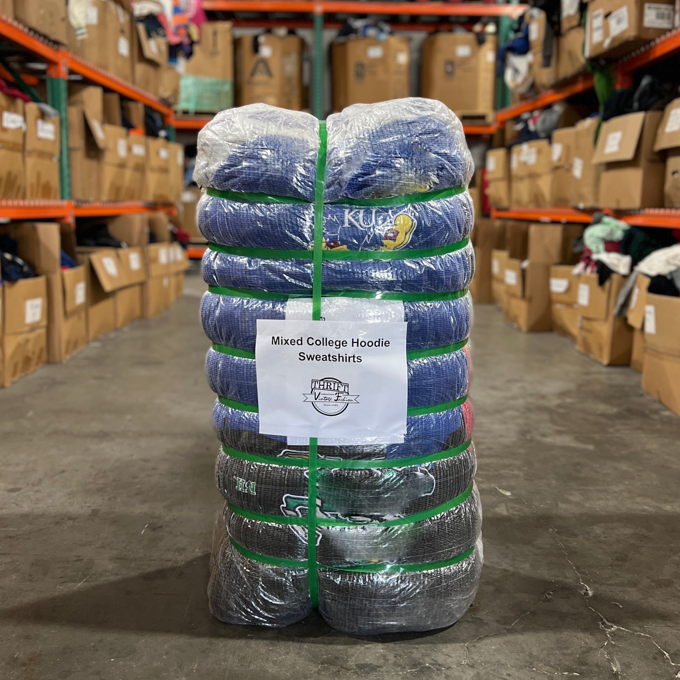 100lb College & University Hoodies Bale
