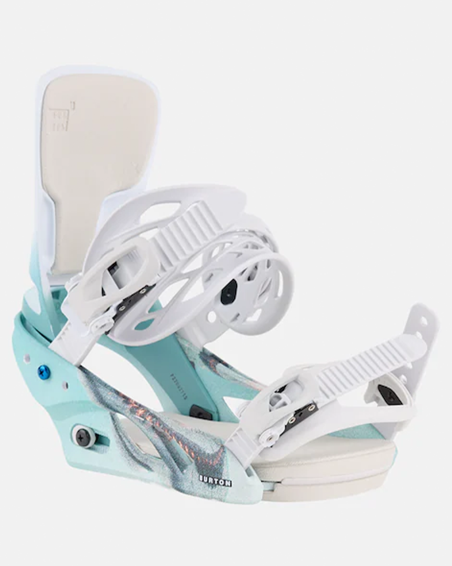 Burton Women's Lexa Re:Flex Snowboard Bindings - White / Graphic - 2024
