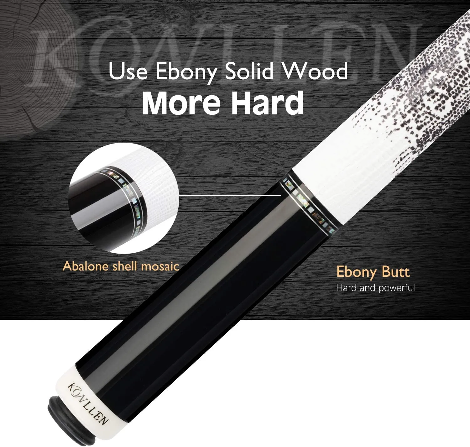 Carbon Fiber Pool Cue Stick Handmade Inlay Cue