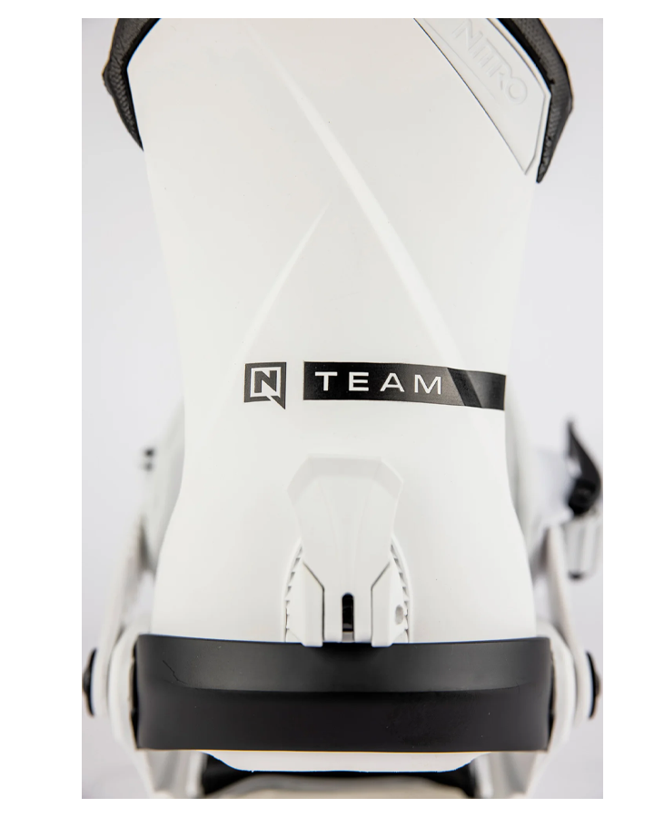 Nitro Team Snowboard Bindings - White - 2023