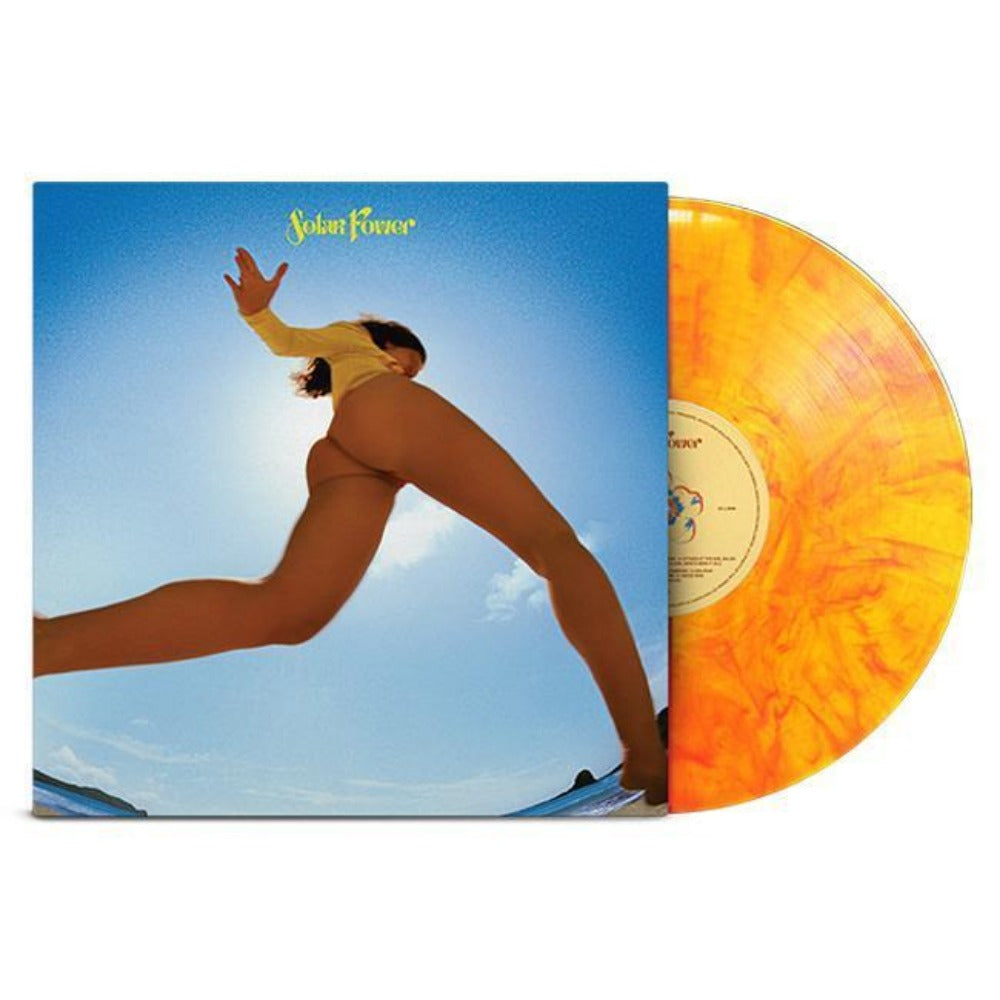 Lorde - Solar Power Exclusive Limited Edition Sun Marbled Orange LP Vinyl Record VG+
