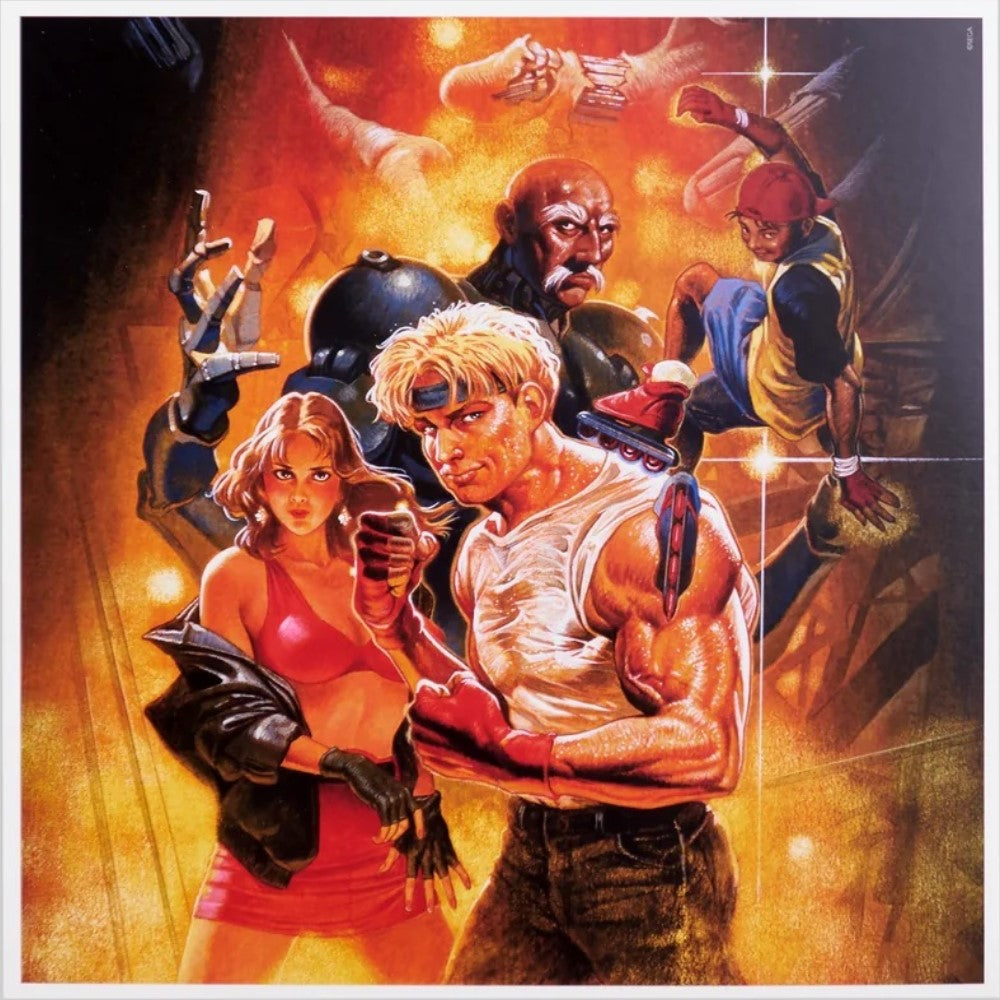 Yuzo Koshiro - Streets of Rage 3 Original Soundtrack Exclusive Limited Edition Translucent Orange Color Vinyl 2x LP Record