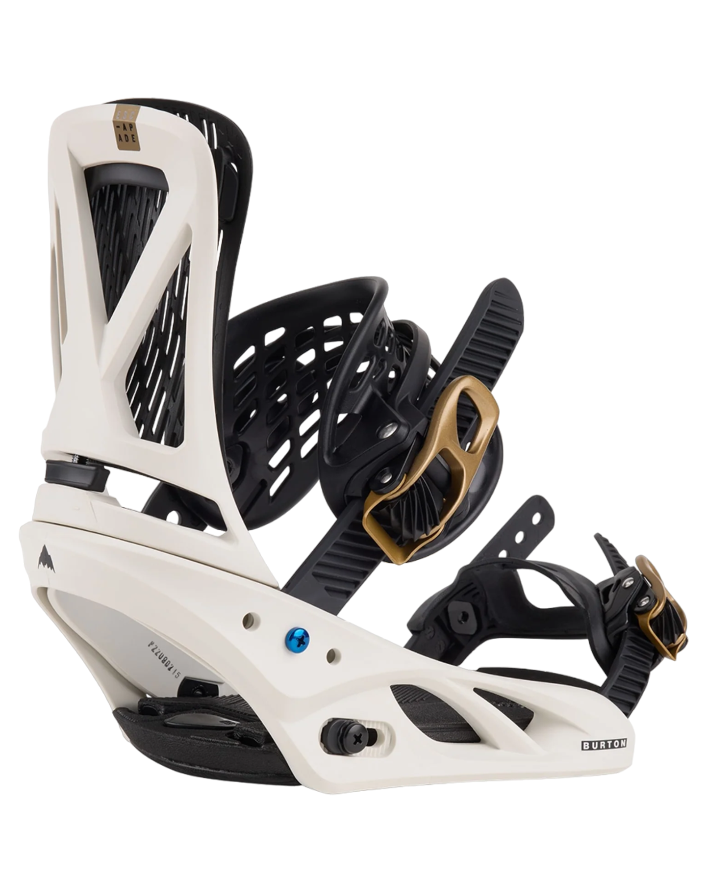 Burton Women's Step On® Escapade Re:Flex Snowboard Bindings - White / Gold - 2024