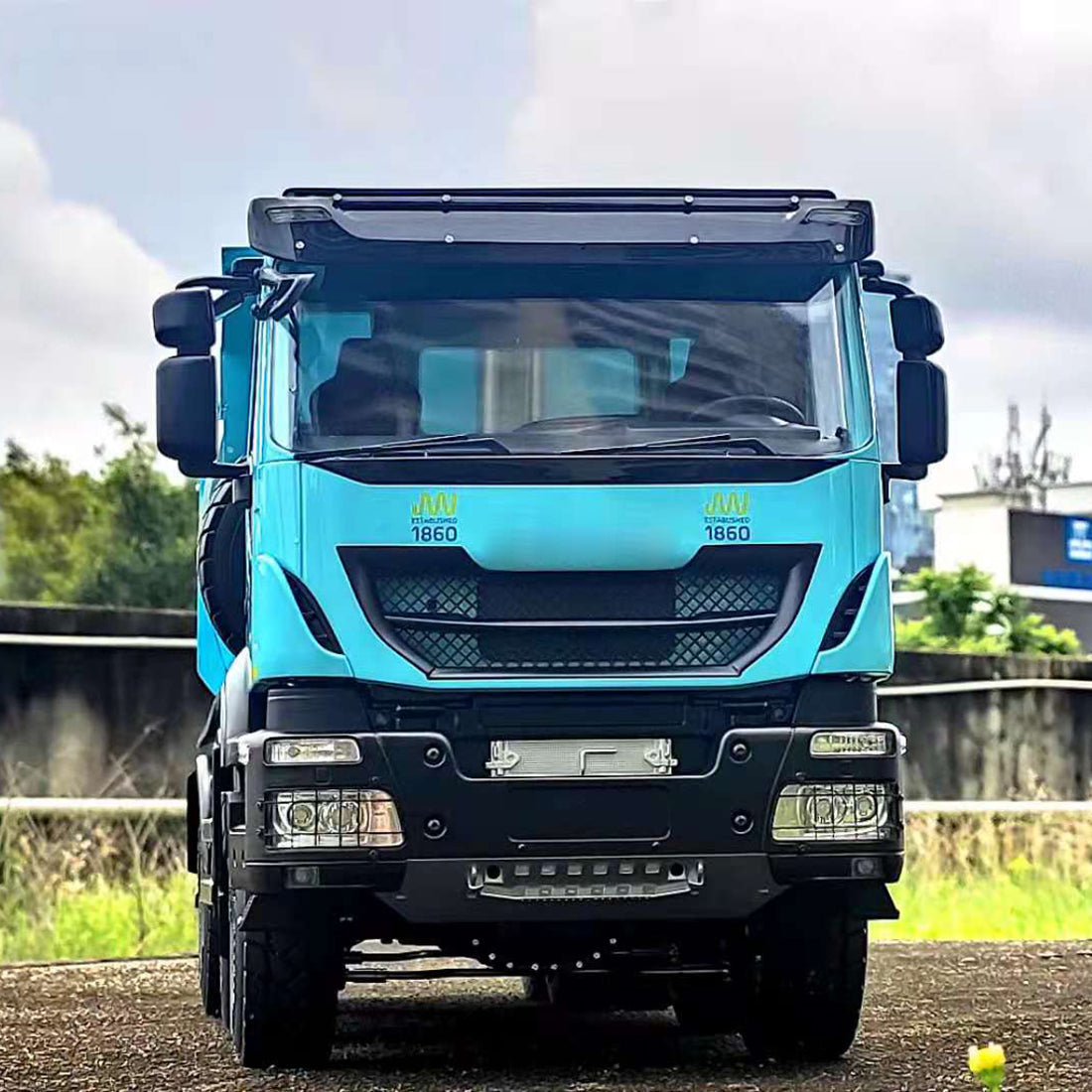 MODEL RACING 1/14 RC Truck Electric RC Hydraulic Simulation 8×8 Dump Vehicle Model RTR