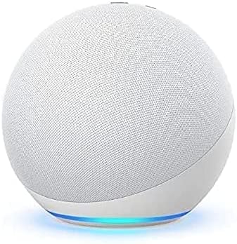 Echo (4th Gen) | With premium sound, smart home hub, and Alexa | Glacier White