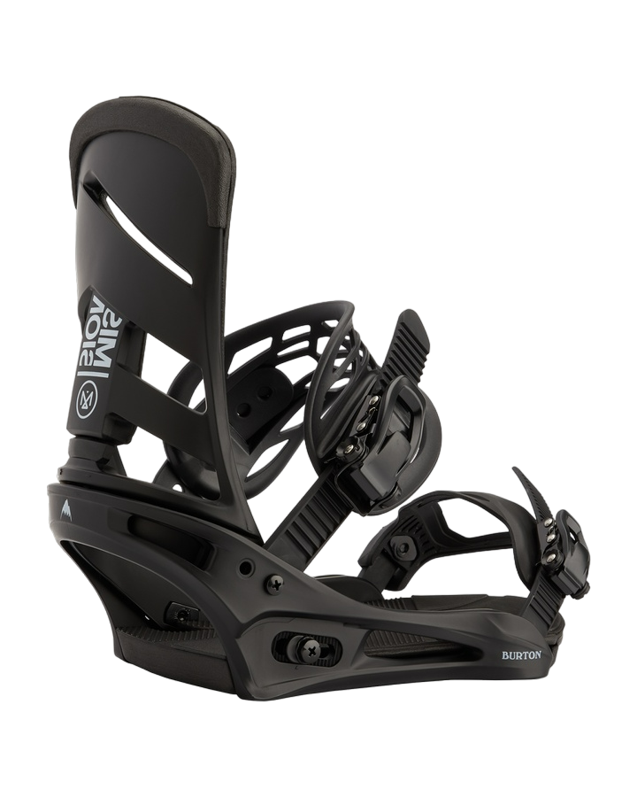 Burton Men's Mission Re:Flex Snowboard Bindings - Black
