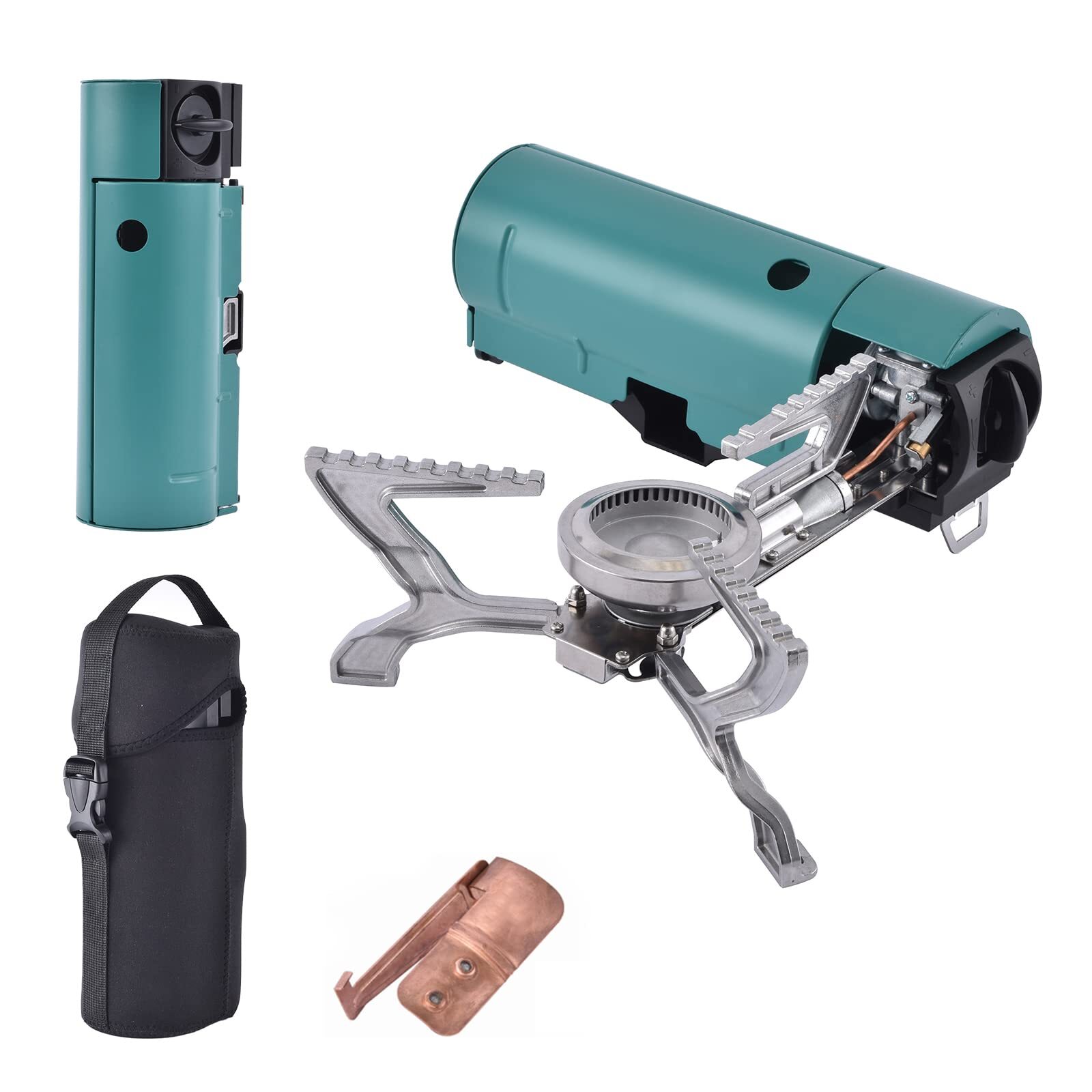🔥BRS Foldable Portable Butane Stove 2600W Camping Stove 💥Buy one get one free🥰