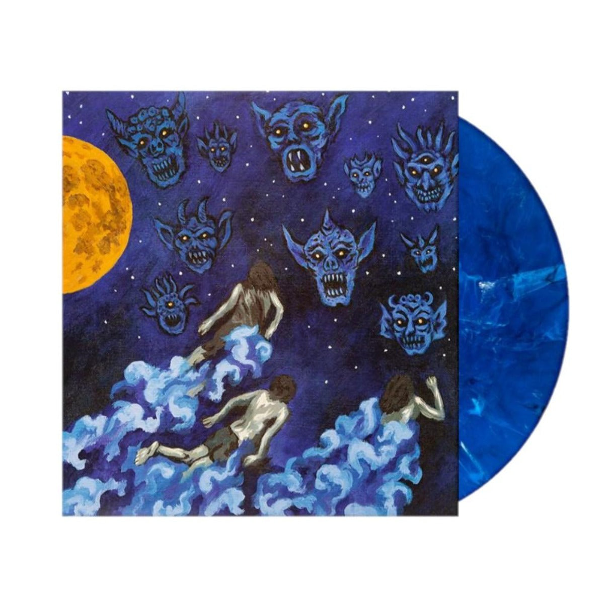 The Mountain Goats - Transcendental Youth Exclusive Limited Edition Blue/Black & White Swirl Vinyl LP Record