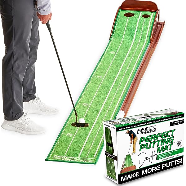 🔥Hot Sale Now🔥 Indoor Golf Putting Practice Mat