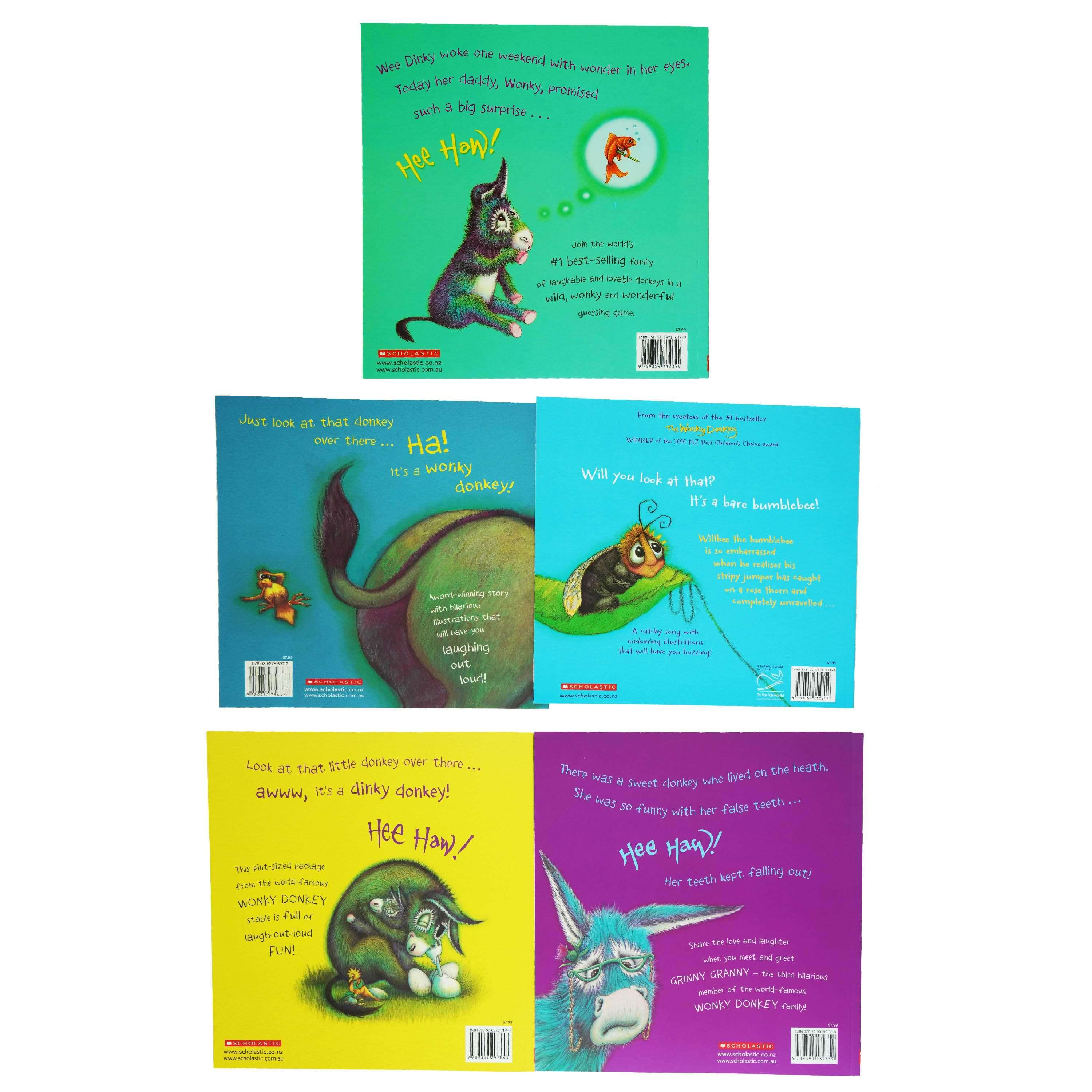 The Wonky Donkey by Craig Smith 5 Books Collection Set - Ages 2-6 - Paperback