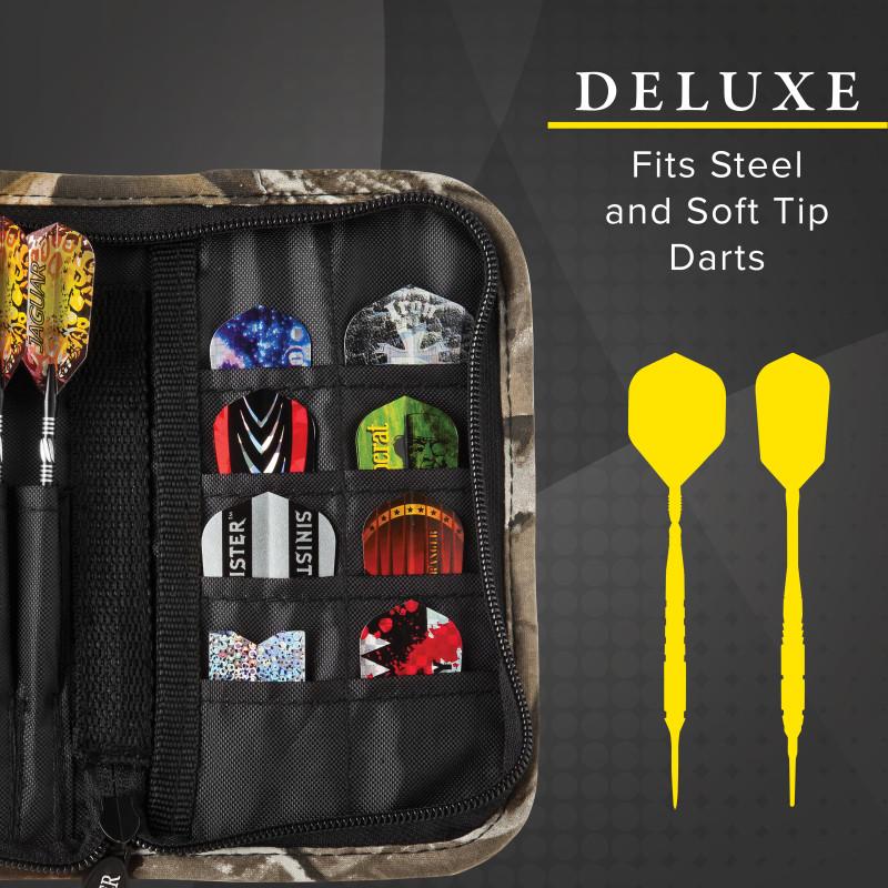 Casemaster Realtree Hardwoods Deluxe Camouflage Dart Case
