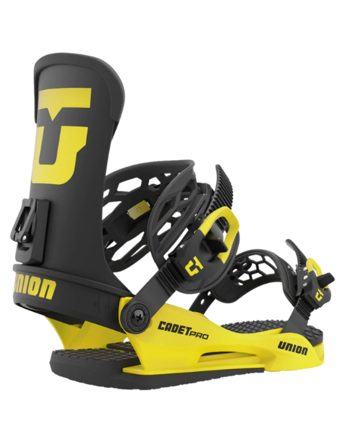 Union Cadet Pro Snowboard Bindings - Electric Yellow - 2023