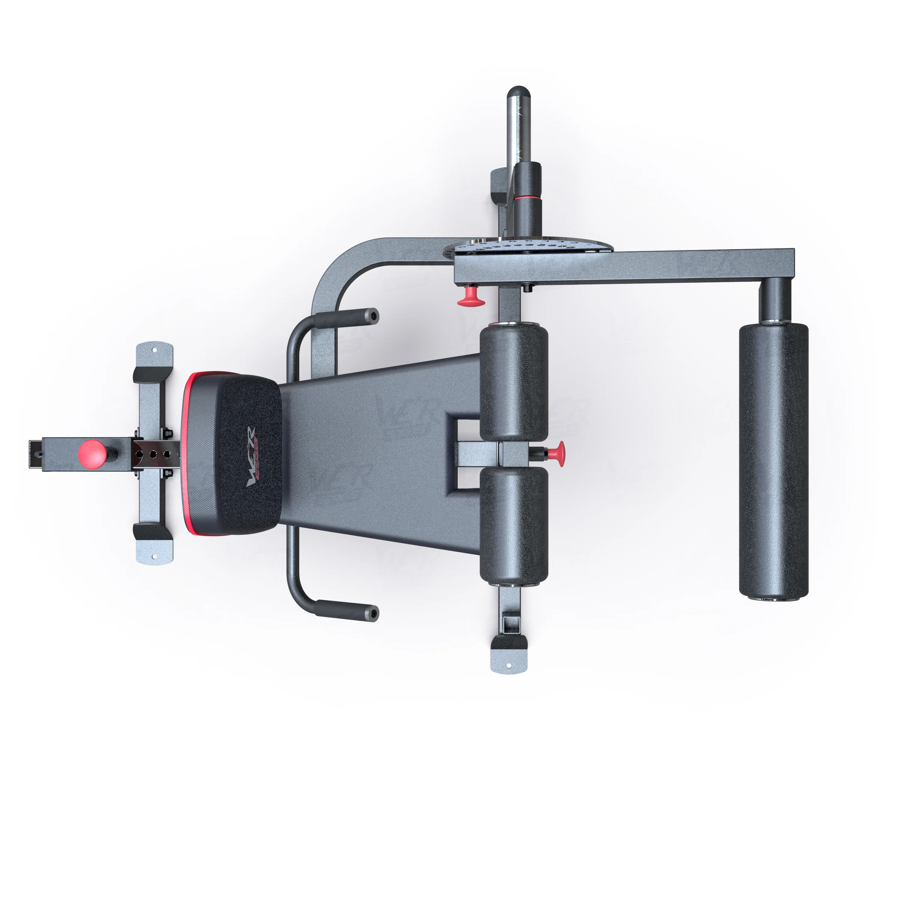 VenomXtreme Commercial Seated Leg Curl Machine