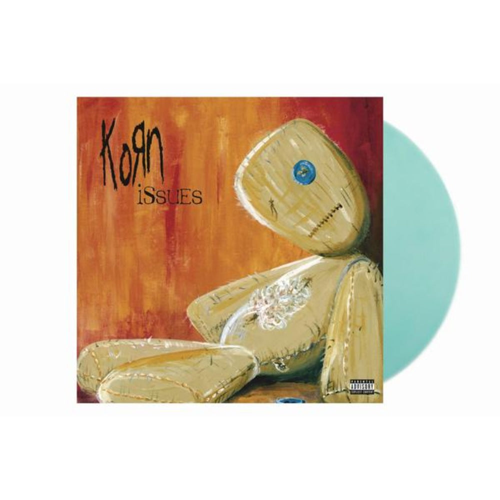 Korn – Issues Turquoise / Clear Colored Vinyl 2LP