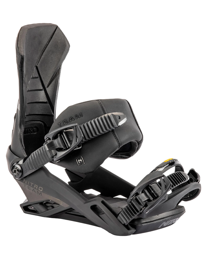 Nitro Team Snowboard Bindings - Ultra Black - 2023
