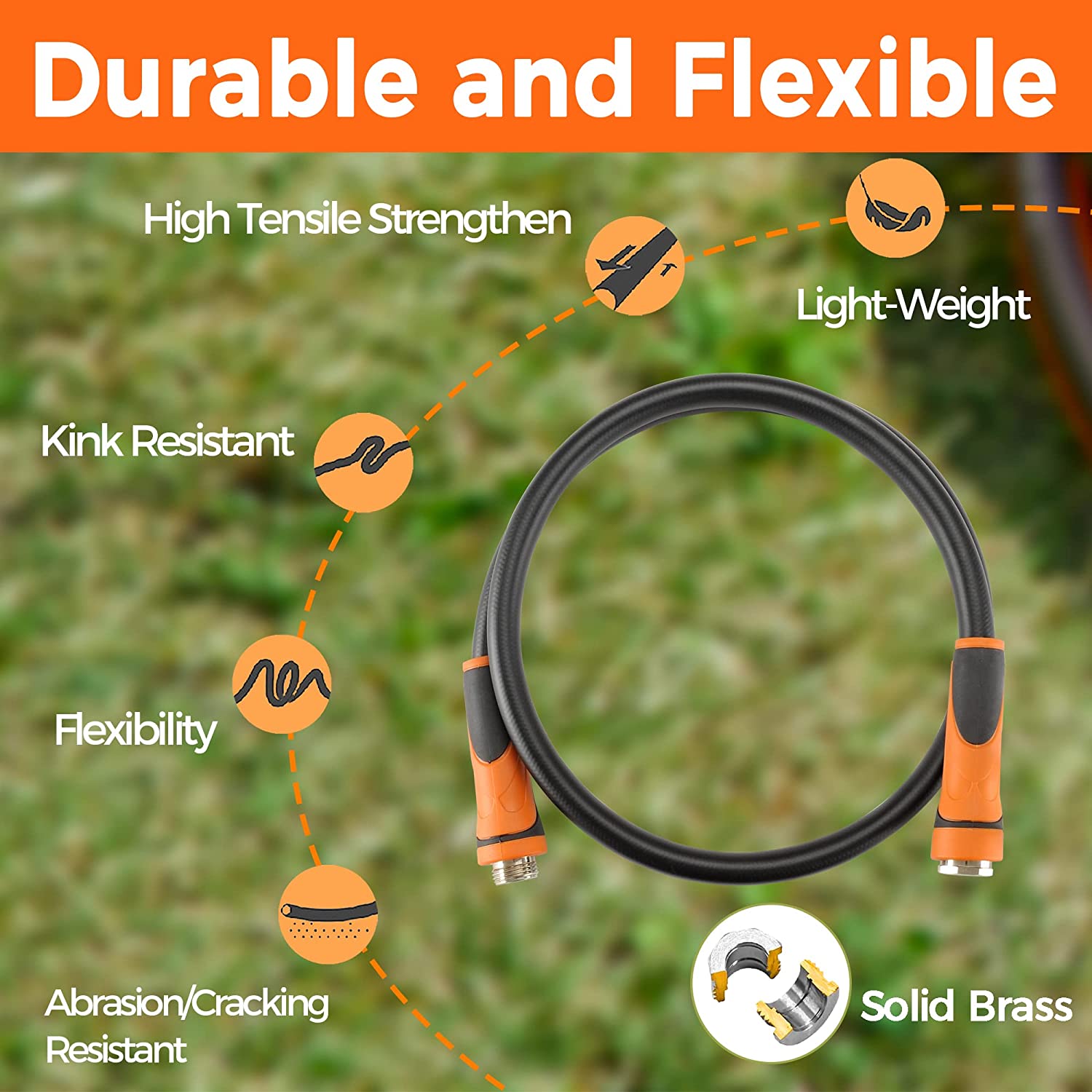 Garden Hose 100ft x 5/8