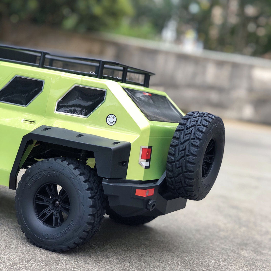 JLB Racing 1/8 4WD RC Crawler Brushed Waterproof Remote Control Car Vehicle with Portal Axle - RTR