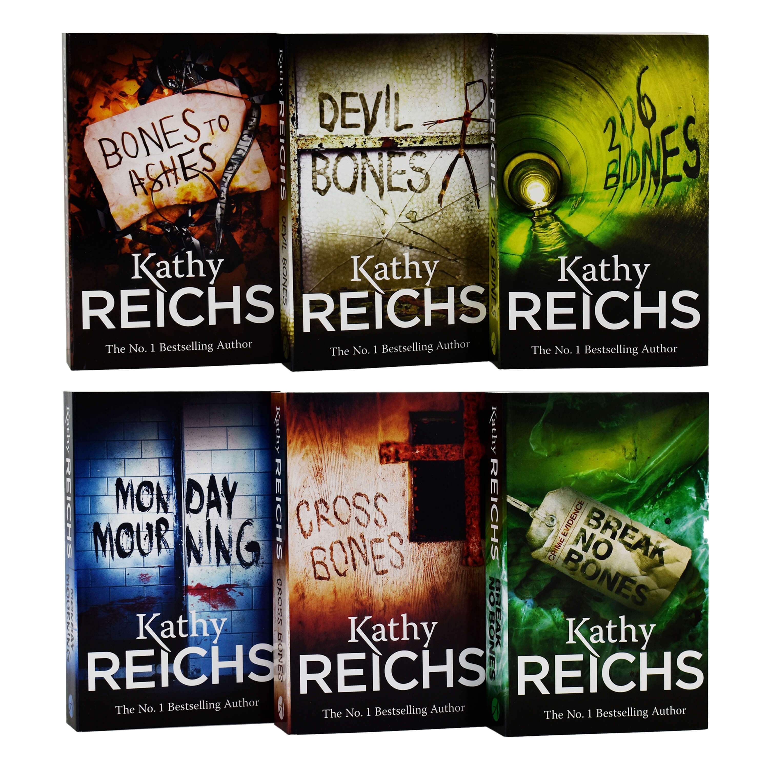 Temperance Brennan by Kathy Reichs: Books 1-18 Collection Set - Fiction - Paperback