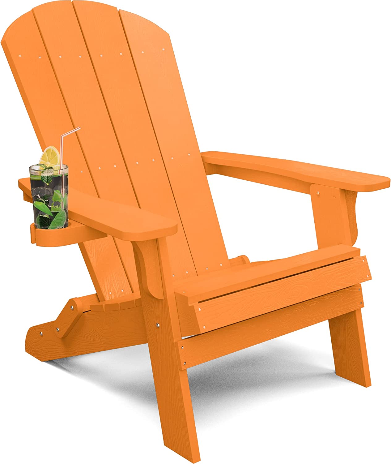 Adirondack Chair ,Patio Chairs 5 Steps Easy Installation,Widely Used in Outdoor, Fire Pit, Deck, Outside, Garden, Campfire Chairs