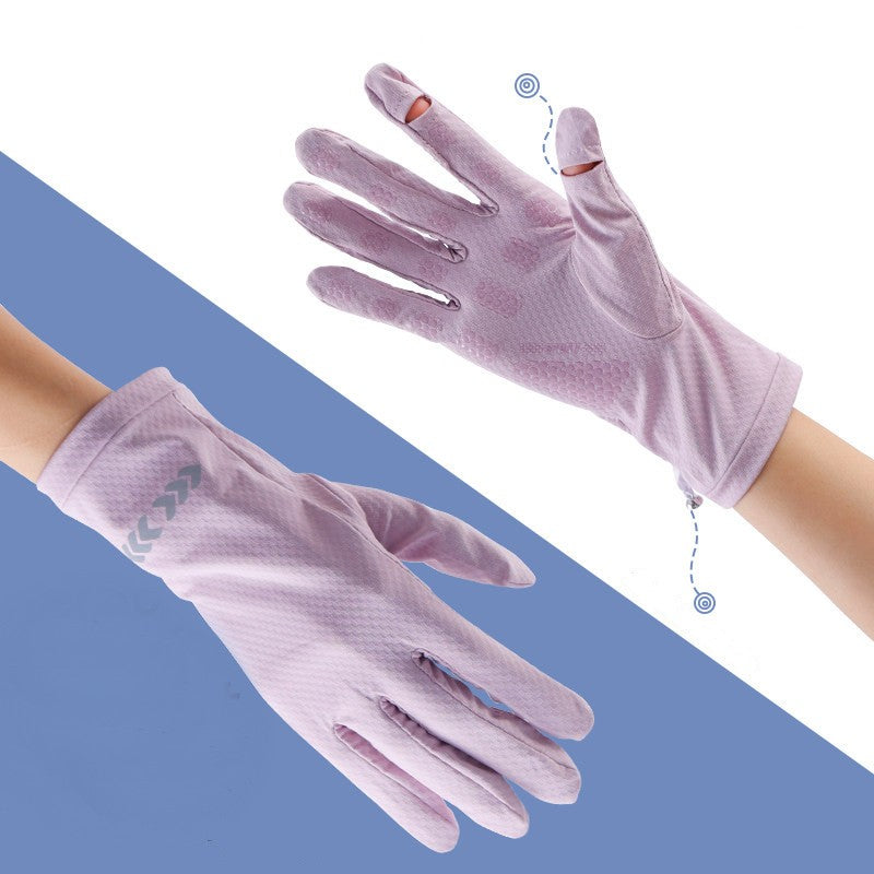 Men/Women UV Protective Gloves, for Driving, Trekking, Picnics, and Outdoors