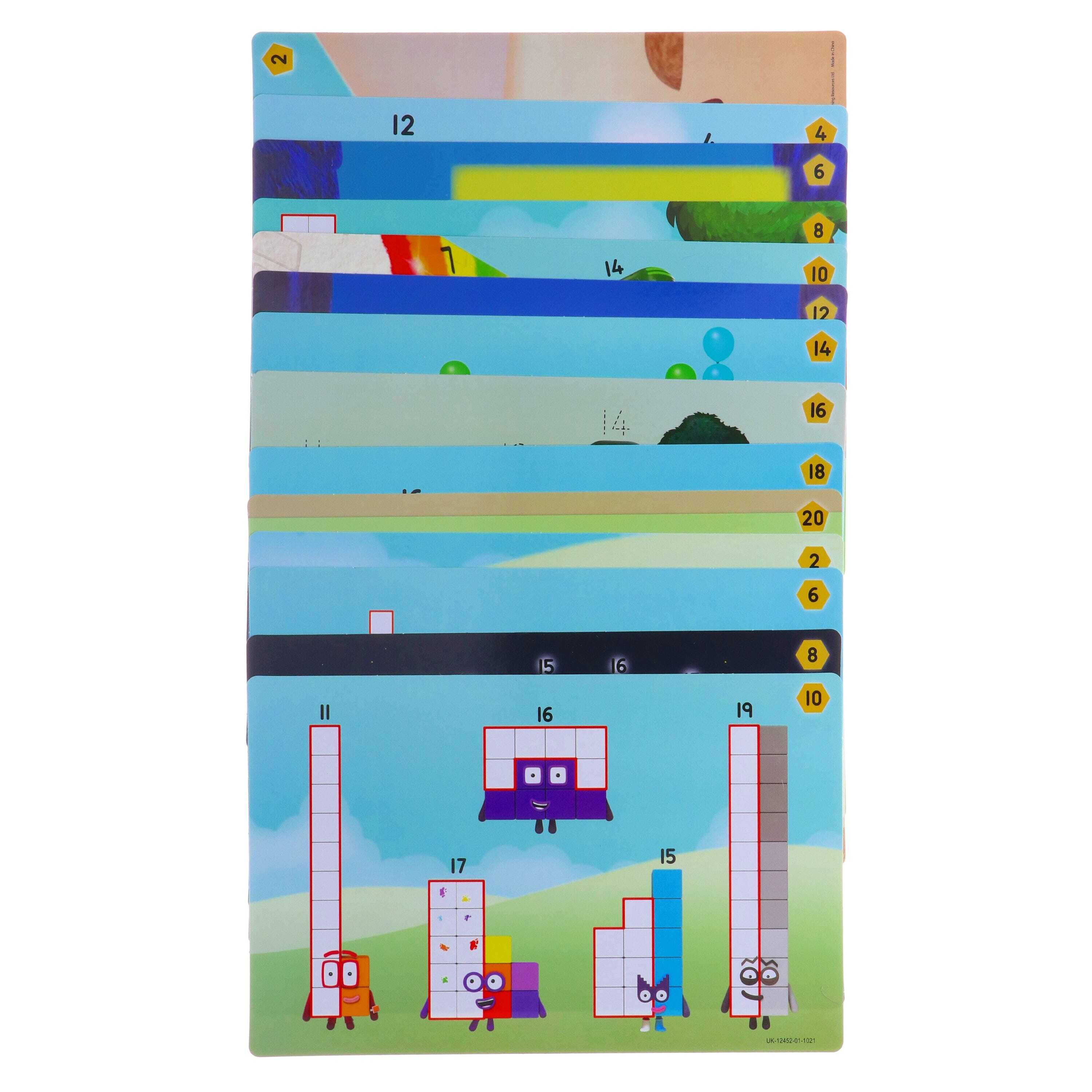 MathLink Cubes Numberblocks 11-20 Activity Set by Learning Resources - Ages 3+