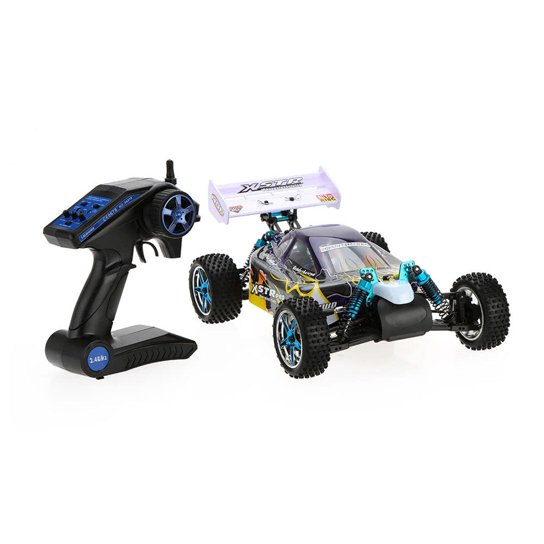 HSP 94107PRO 1:10 4WD Electric Brushless High Speed Off Road Vehicle 2.4G Remote Control Car (RTR) - Car Shell in Random Color