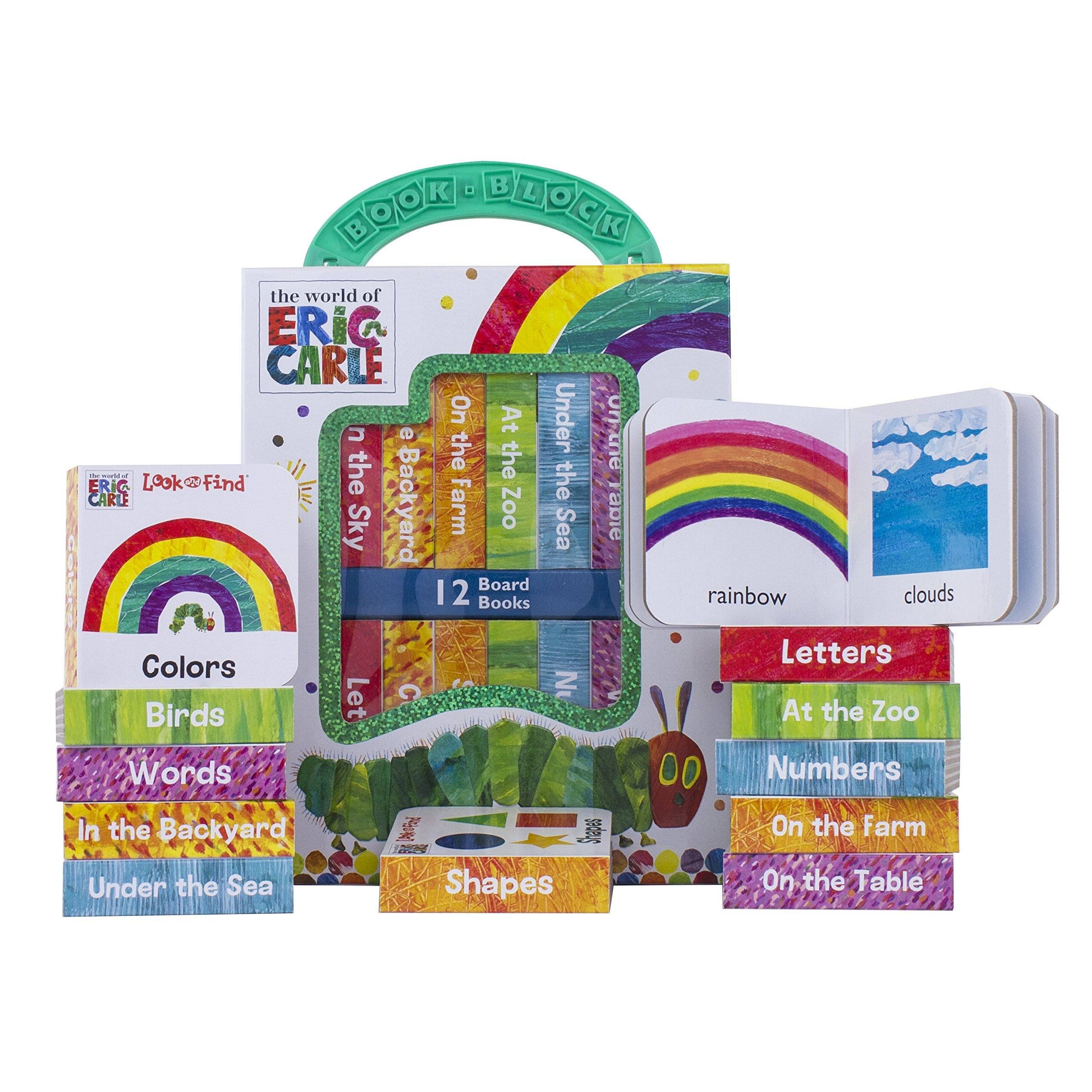 World of Eric Carle, My First Library Board Book Block 12-Book Set - Age 0-5 - Board Book