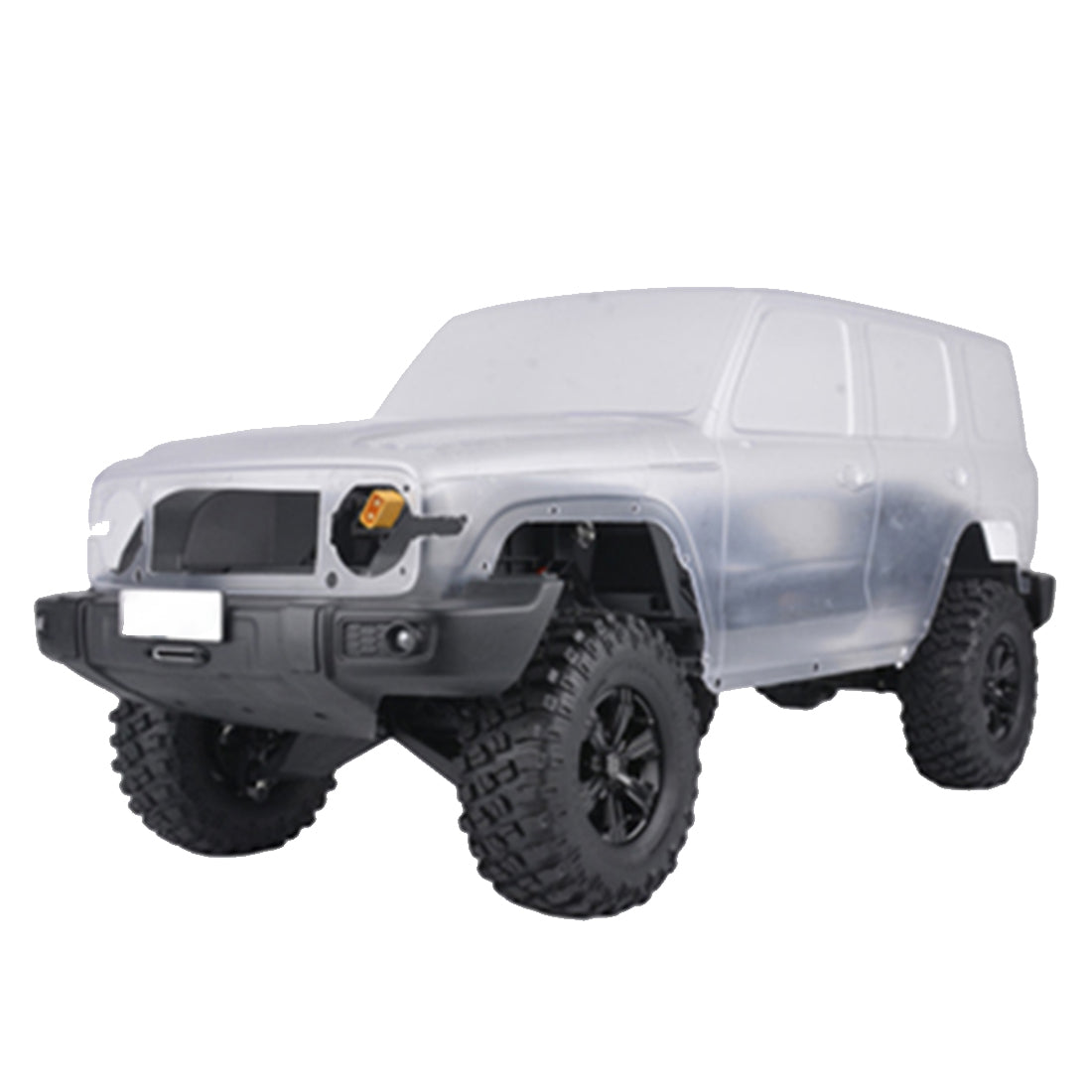 TRACTION HOBBY 1/8 TANK 300 RC Car Timesharing Four-Wheel Drive Two-gear Two-speed Electric RC Simulated Off-road Crawler Model Car RTR