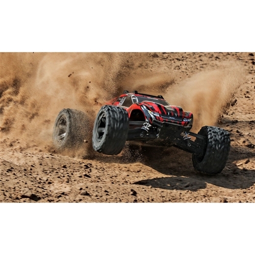 Traxxas Rustler 4x4 Brushed RTR Stadium Truck w/Battery & Quick Charger