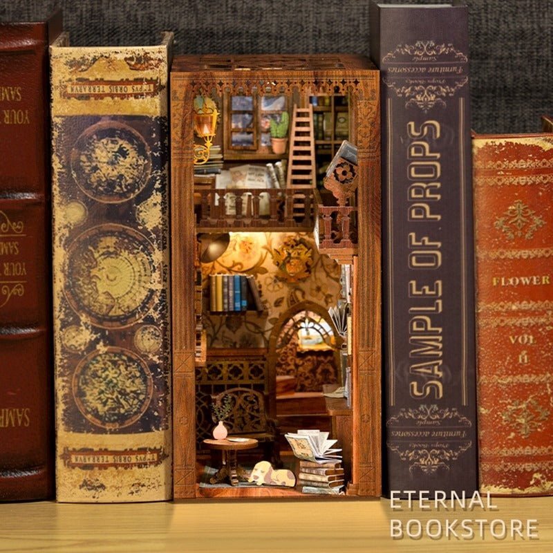Book Nooks DIY 3D Wooden Puzzle (Best Seller)
