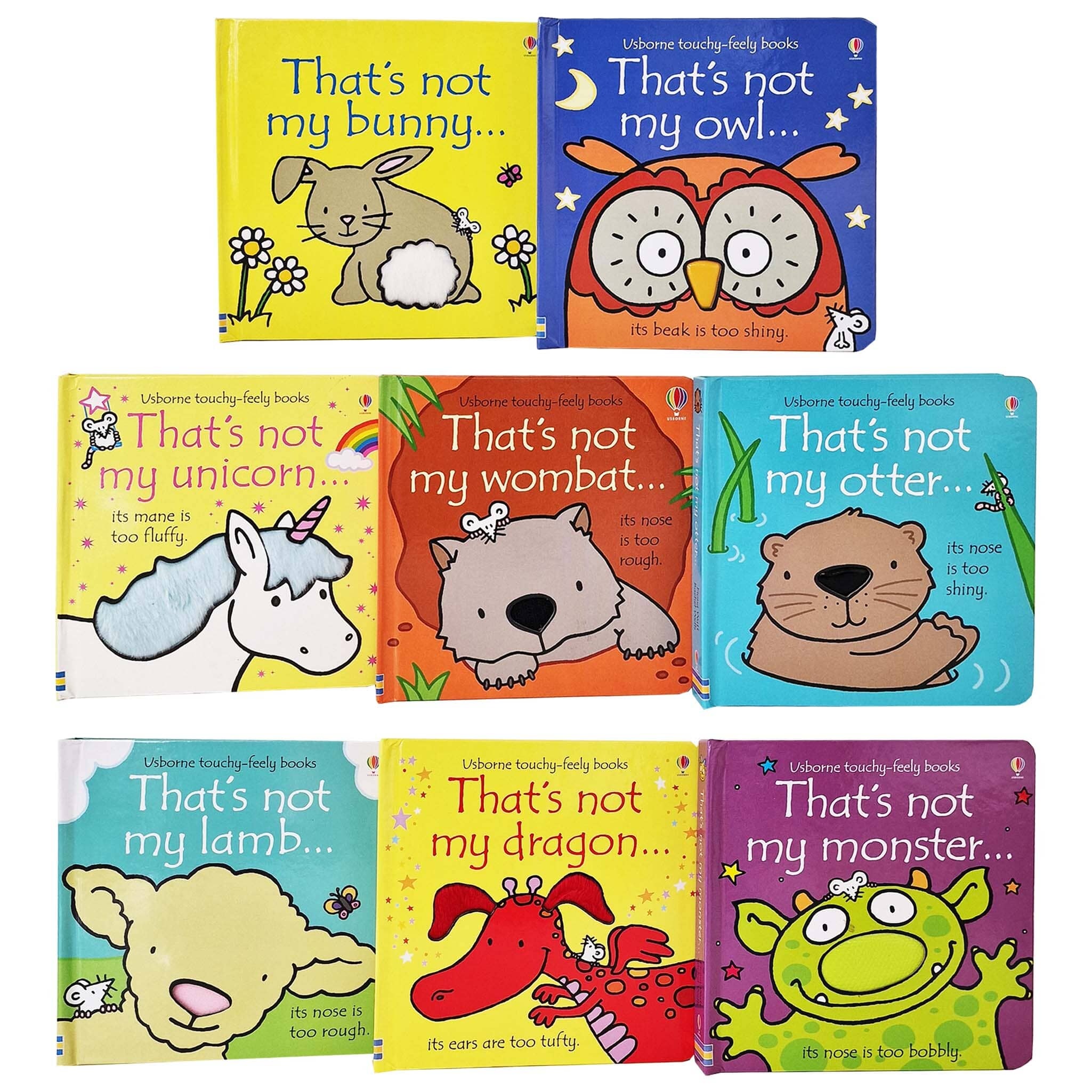 That's not my Animal Series by Fiona Watt 8 Books Collection Set - Ages 2-6 - Board book