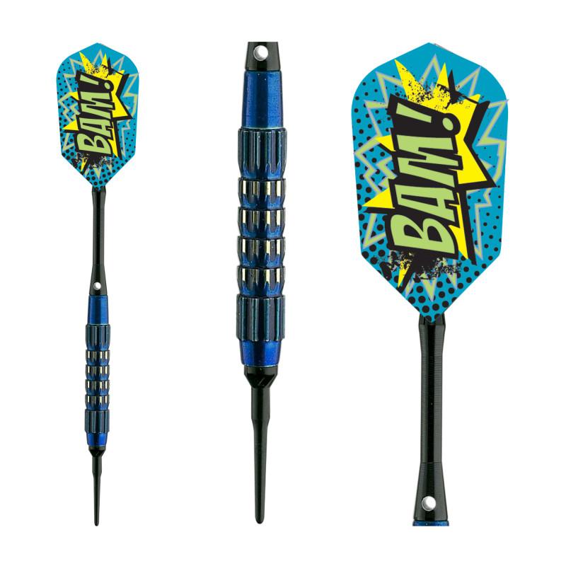 Viper Comix BAM! Darts Soft Tip Darts Blue 18 Grams