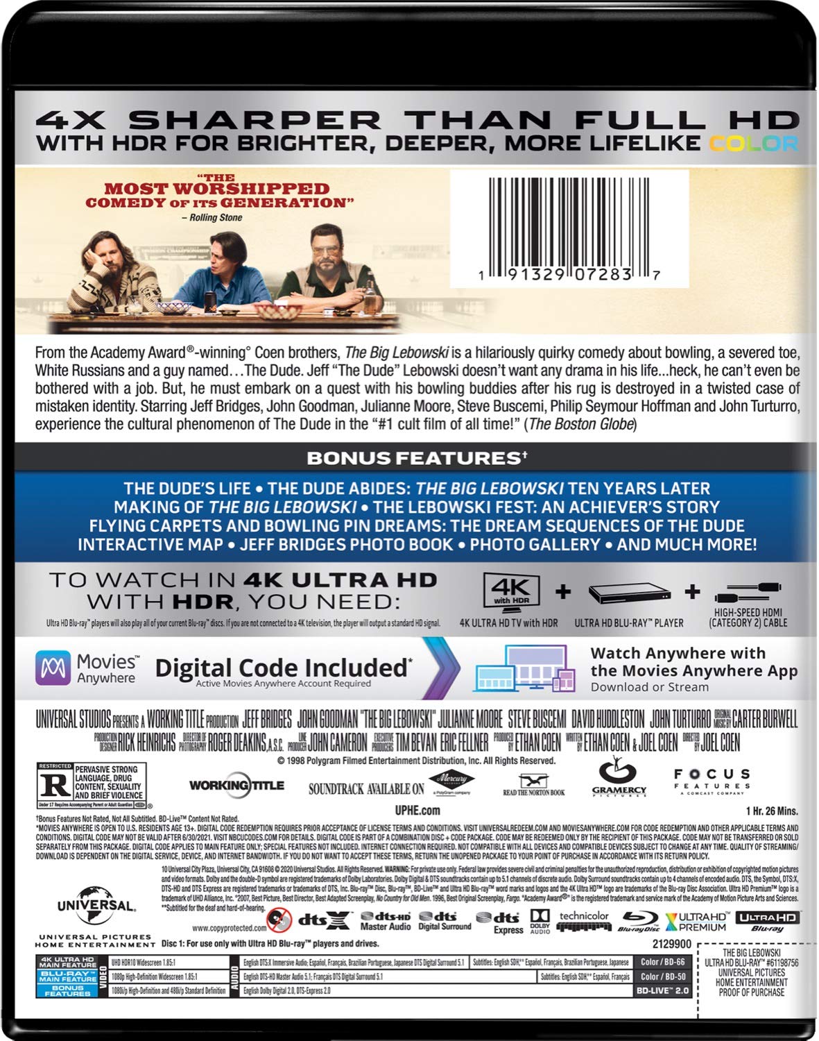 The Big Lebowski [4K UHD]