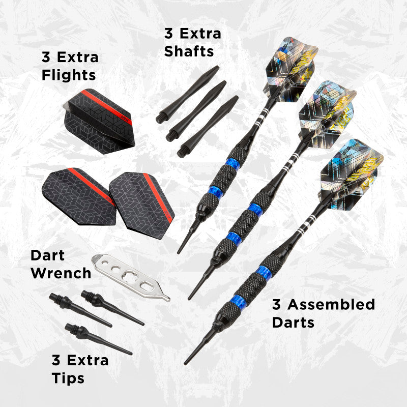Viper Black Ice Blue Soft Tip Darts