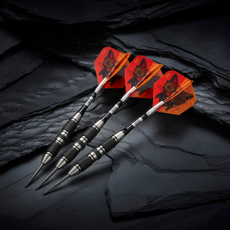 Viper The Freak Darts Steel Tip Darts 3 Knurled Rings Barrel 22 Grams