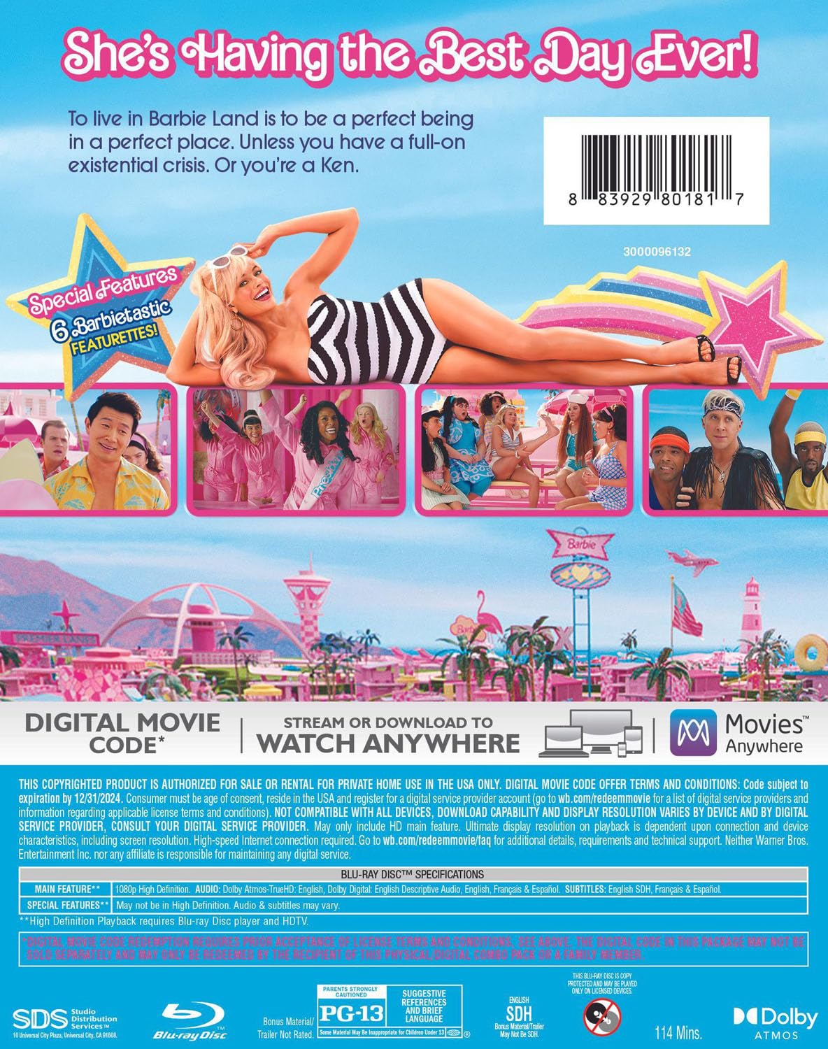 Barbie (Blu-Ray + Digital)