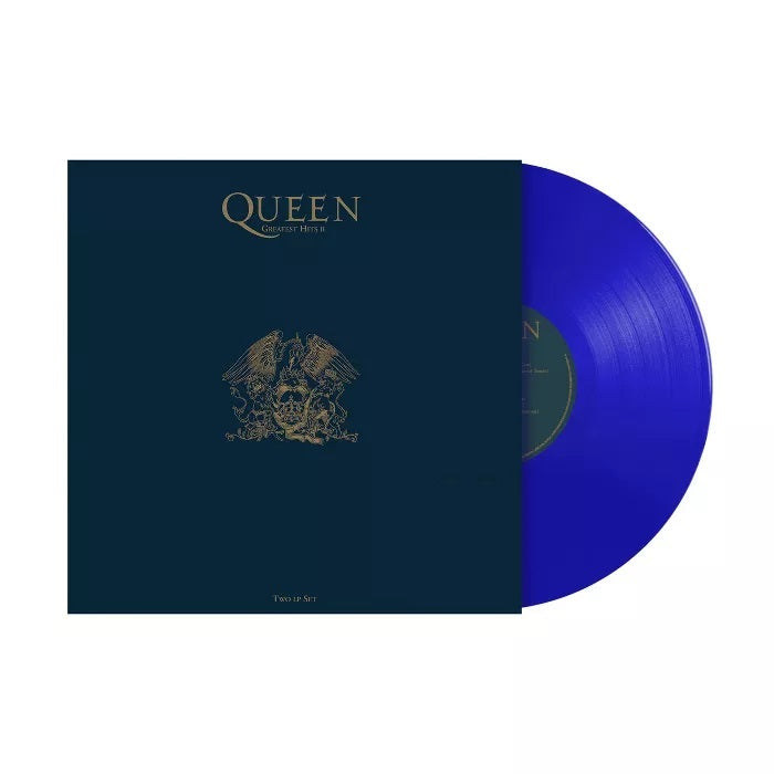 Queen - Greatest Hits 2 Exclusive Blue Colored Vinyl Album LP Record
