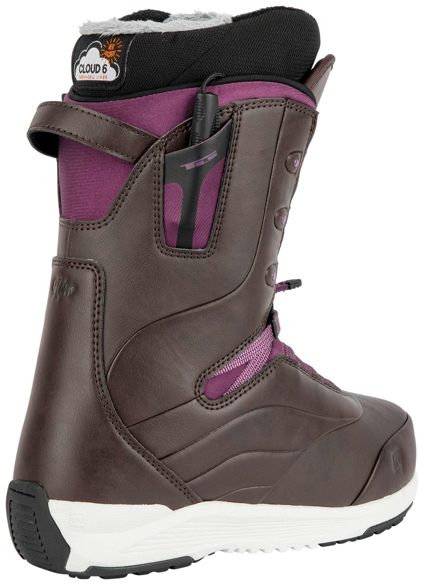 Nitro Crown TLS Womens Snowboard Boots - Port - 2023