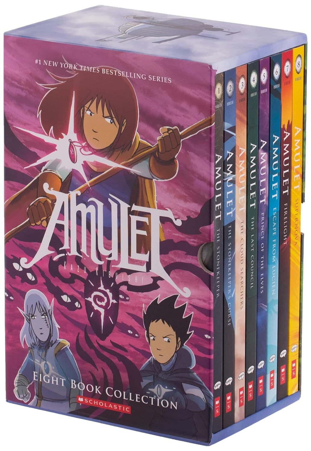 Amulet #1-8 Box Set Paperback – Box set